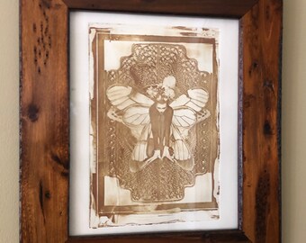 butterfly fairy- original photogravure
