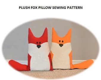 Modello: Modello per cuscino di peluche a forma di volpe