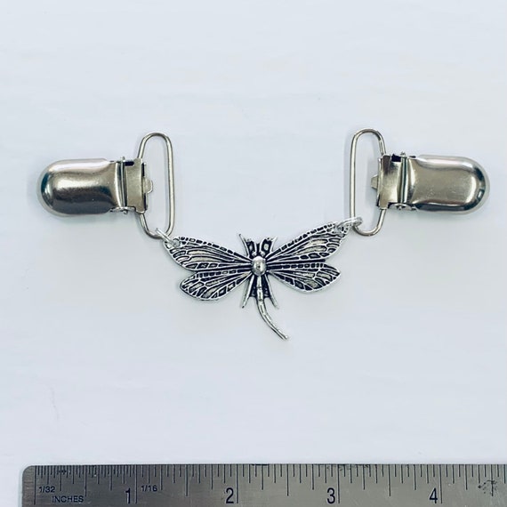 Small DRAGONFLY #26 Metal Cinch Belt - Ladies Dress Clip for Women - Silver  READY to SHIP - Etsy