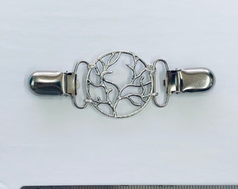 TREE #20 Metal Cinch Belt - Ladies Dress Clip for Women - Silver READY to SHIP