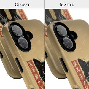 Vintage Ramen Cat Phone Case Japanese Food Art Retro Aesthetic iPhone 16 15 14 Pro Max Samsung S24 Pixel 9 MagSafe Tough Cover