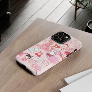 Miffy Phone Case Aesthetic Gift for Her Phone Cover for iPhone 16 Pro Max, 15 Plus, 14, 13, 12, XS & Samsung S24, S23, A55, Pixel 9 Pro, 8