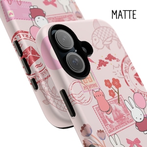 Miffy Phone Case Aesthetic Gift for Her Phone Cover for iPhone 16 Pro Max, 15 Plus, 14, 13, 12, XS & Samsung S24, S23, A55, Pixel 9 Pro, 8