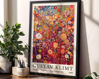 グスタフクリムト クリムトポスター クリムト 春 風景画 絵画 名画