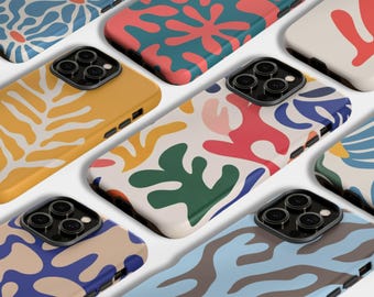 Matisse Phone Case Samsung S24 S23 Cover Art Print for iPhone 16 Pro Max, 15 Plus, 14, 13, 12, XS & Samsung S24, S23, A55, Pixel 9 Pro, 8