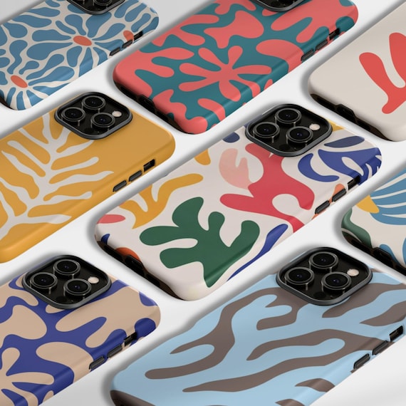 Matisse Phone Case Samsung S24 S23 Cover Art Print for iPhone 16 Pro Max, 15 Plus, 14, 13, 12, XS & Samsung S24, S23, A55, Pixel 9 Pro, 8