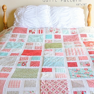 Grandma's Window Quilt Pattern / PDF