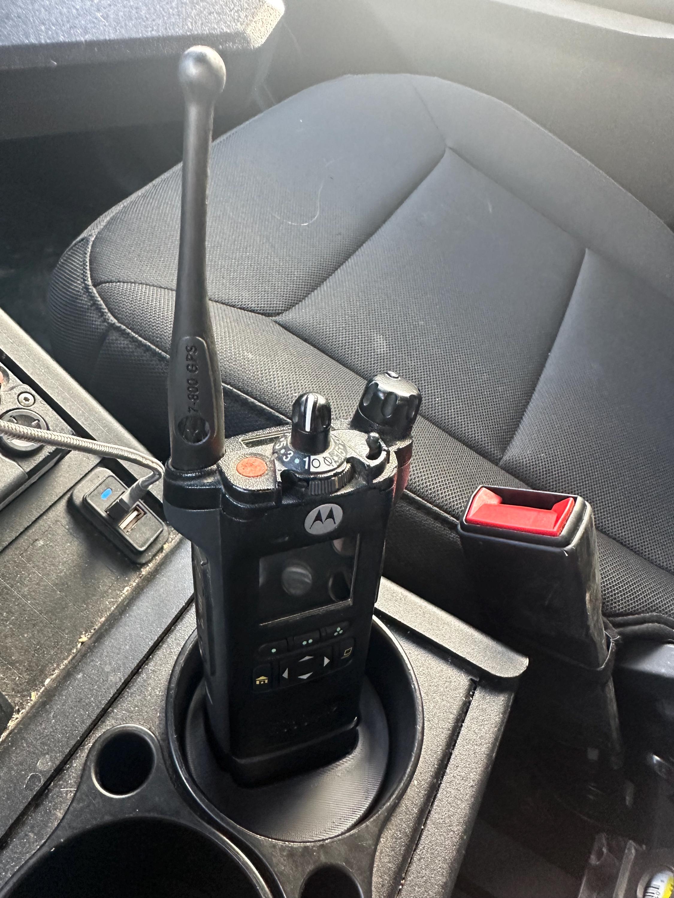 Cupholder Desk Stand for Motorola APX 6000 Radio - Etsy