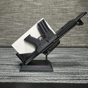 AR-15 M4-visitekaarthouder met geweer *gratis cadeau*