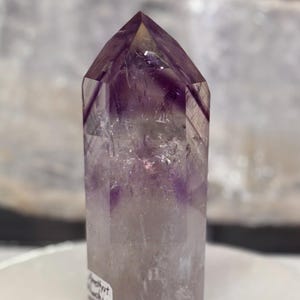 Phantom Amethyst Quartz Tower