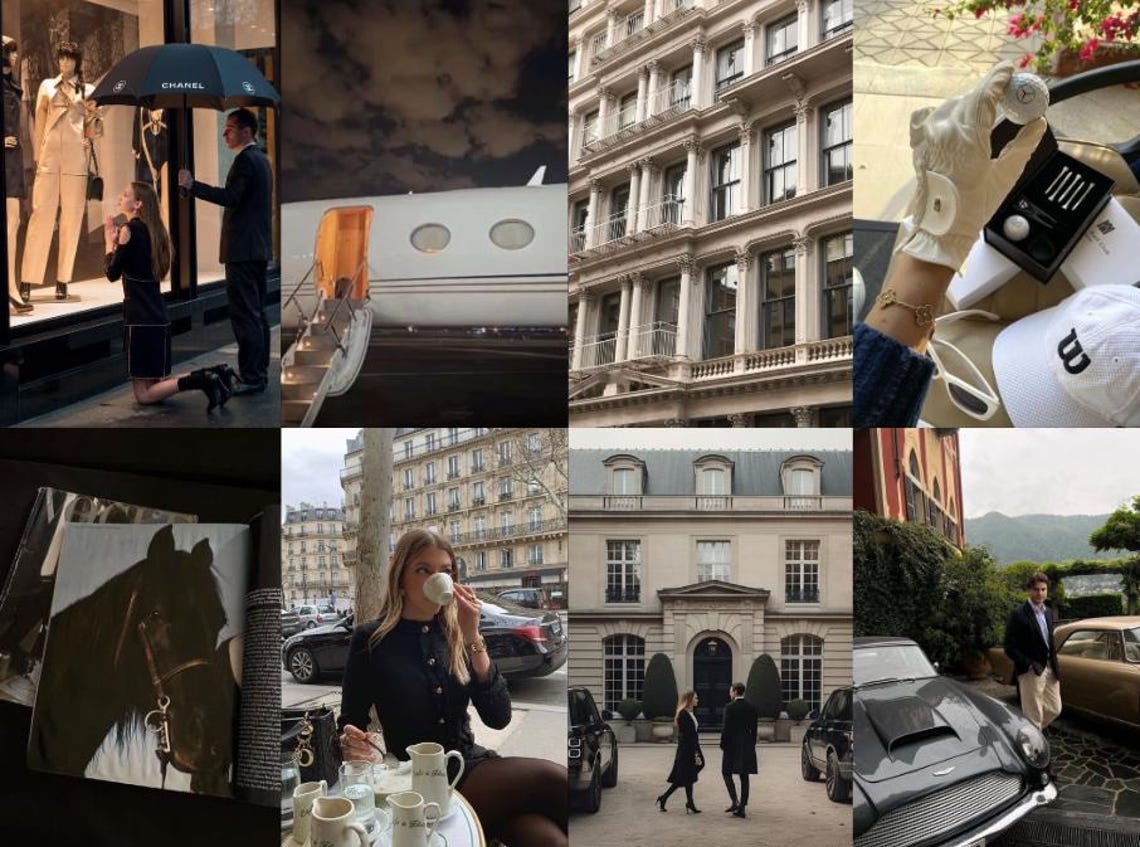 120 Pcs Old Money Aesthetic Wall Collage Set,old Money Prints,old Money Poster,old Money Wall ...