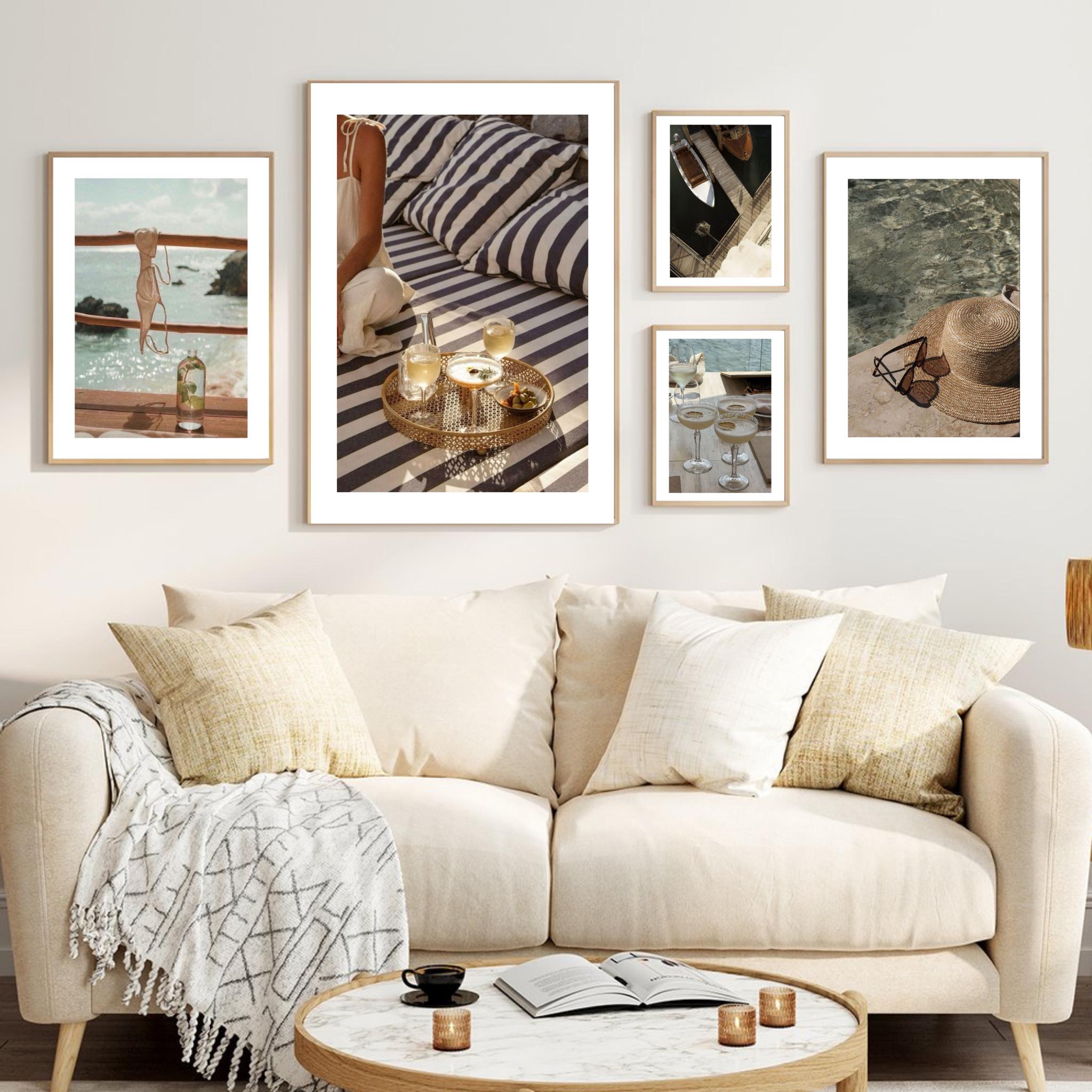 Old Money Aesthetic Wall Set 6PCS, Luxury Fashion Print, Old Money ...