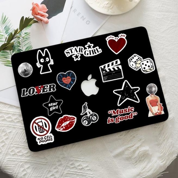 Lot De 50 Autocollants Esthétiques Downtown Y2K Pour Filles, Pour