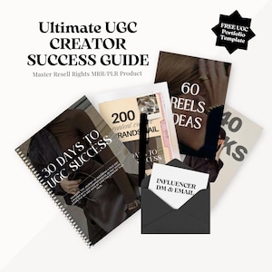 Ultimatives UGC Bundle PLR MRR | Benutzergenerierte Inhalte, Ugc-Portfoliovorlagen, Ugc-Creator, Privatmarkenrechte und Master-Weiterverkaufsrecht