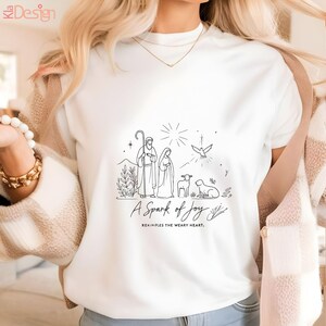 Una chispa de alegría reaviva el corazón cansado SVG PNG Sublimación, diseño cristiano, archivo de corte de Adviento de Navidad, Svg de Navidad para bricolaje