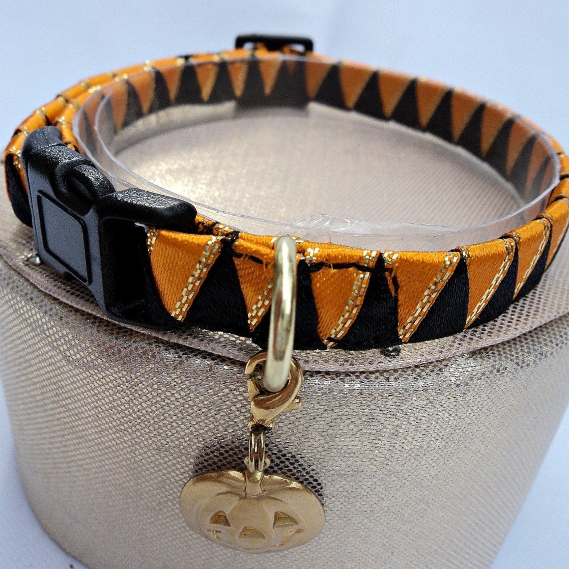 Cat Collar Halloween Celebration Breakaway Style Etsy