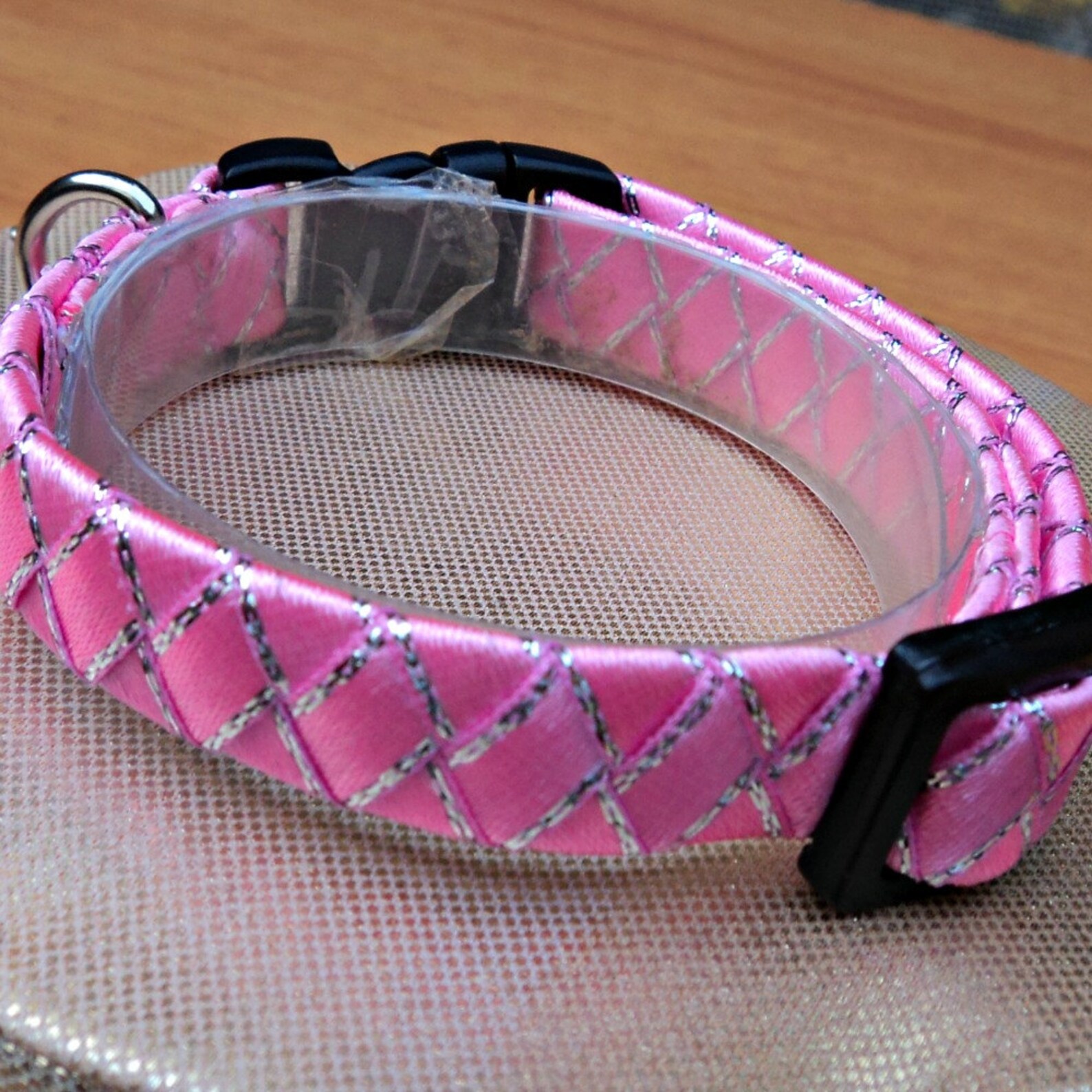 Small Cat Collar / Kitten Collar Pretty in Pink Etsy