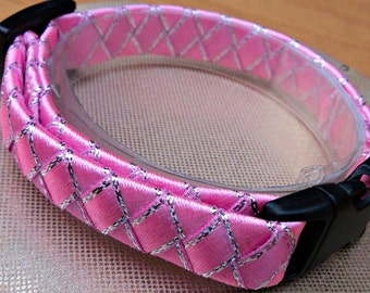 Small Cat Collar / Kitten Collar Pretty in Pink