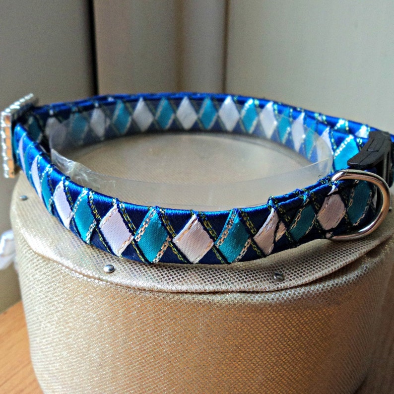 Cat Collar Large Designer Style 1/2 wide in Shades of Etsy