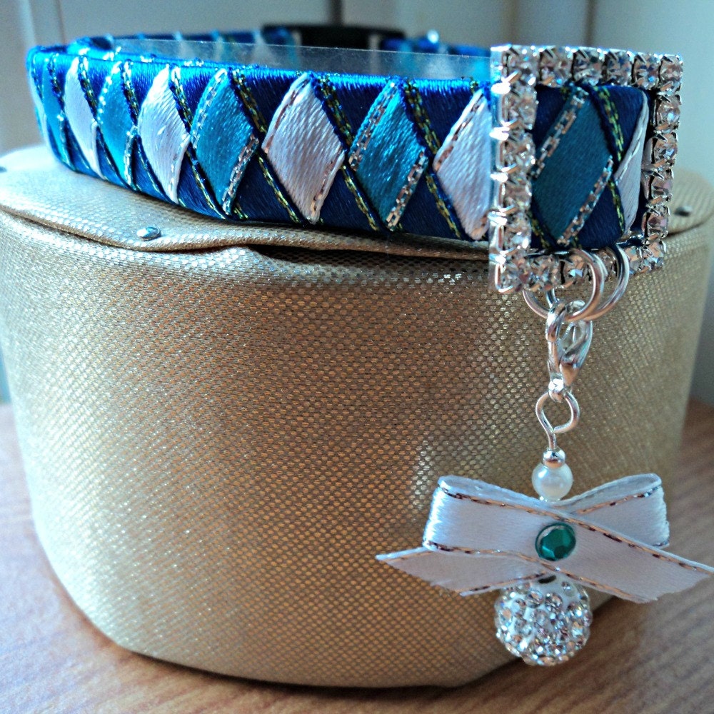 Cat Collar Large Designer Style 1/2 wide in Shades of Etsy