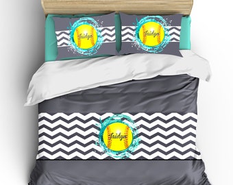 You can browse through lots of rooms fully furnished with inspiration and quality bedroom. softball bedding etsy