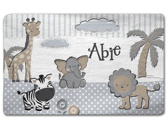 safari nursery rug
