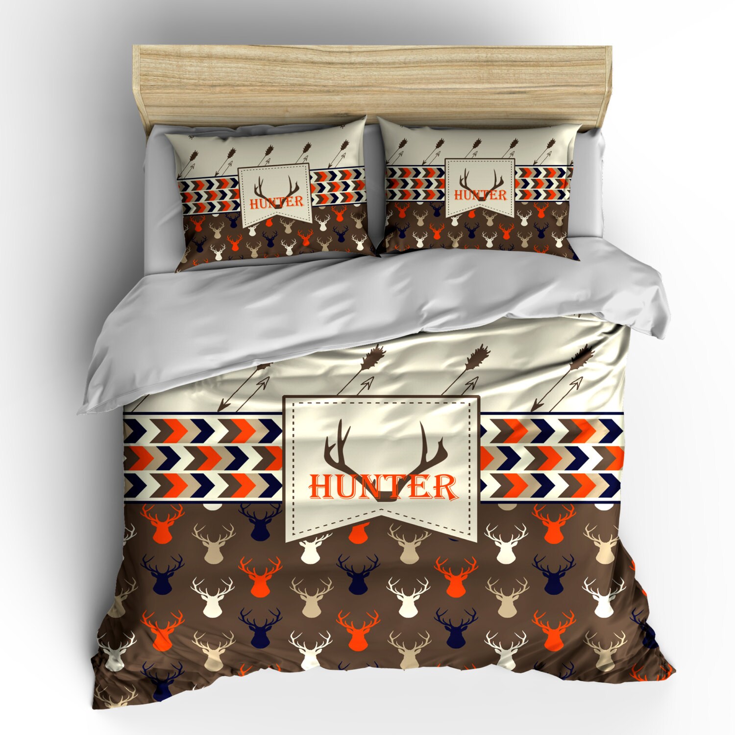 deer twin bedding set