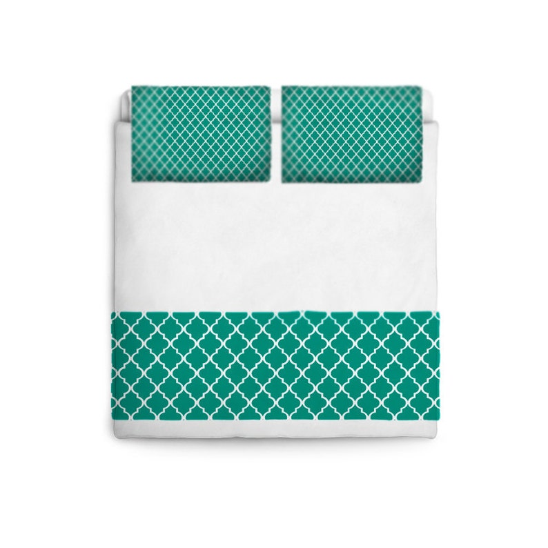 Custom Personalized Bed Runner King size and coordinated Etsy