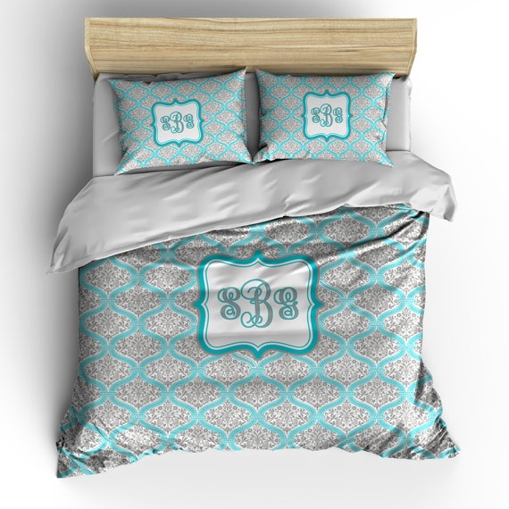 Dream Damask Bedding Custom Personalized Available Toddler Etsy