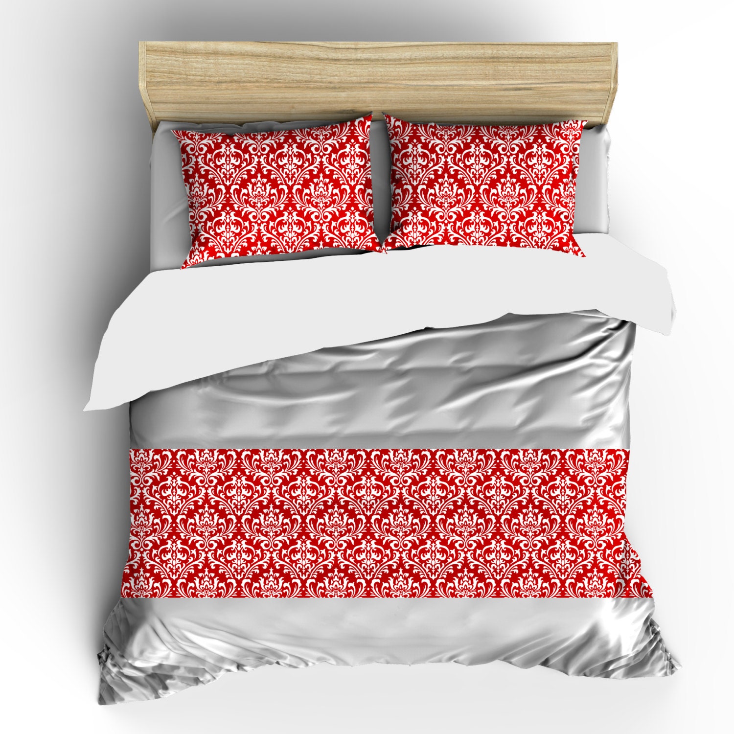 Custom Personalized Bed Runner Scarf & coordinated Pillows Etsy