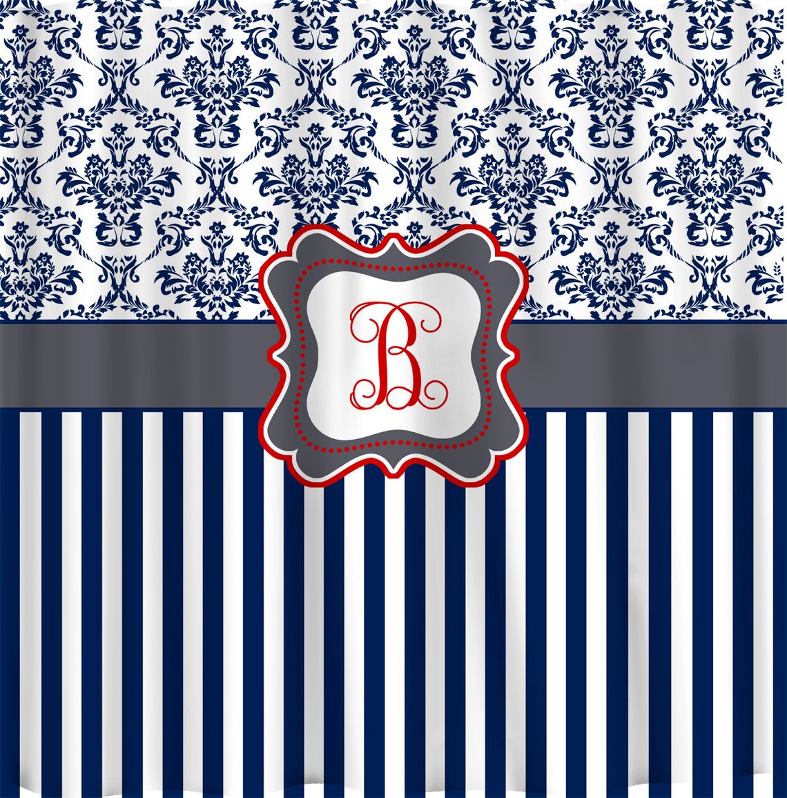 Personalized Shower Curtain Custom With Your Name or Etsy