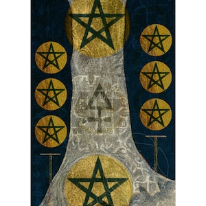 Sassafras-Eight of Pentacles