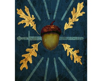 Oak-Nine of Swords