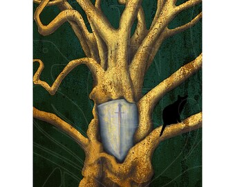 Oak-Knight of Swords
