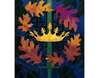 Oak-King of Swords