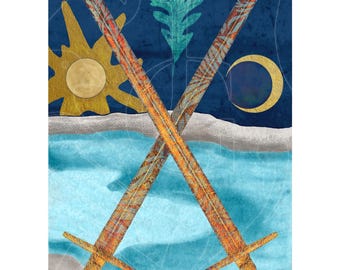 Oak-Two of Swords
