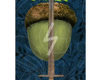 Oak-Ace of Swords