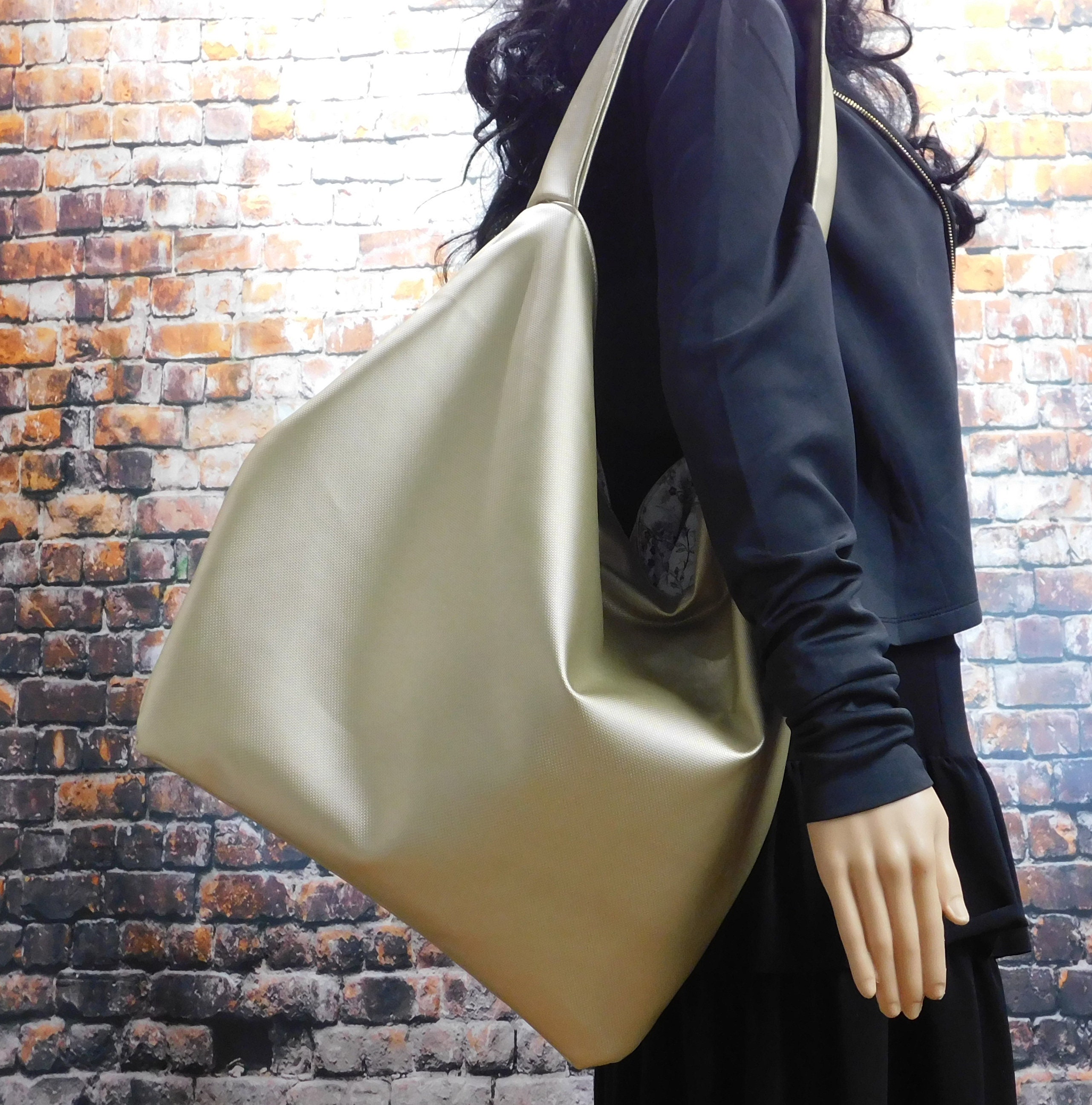 pale gold bag