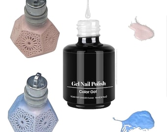 Vernis à ongles gel | Changeant de couleur et effet métal véritable (cuivre, argent, or)
