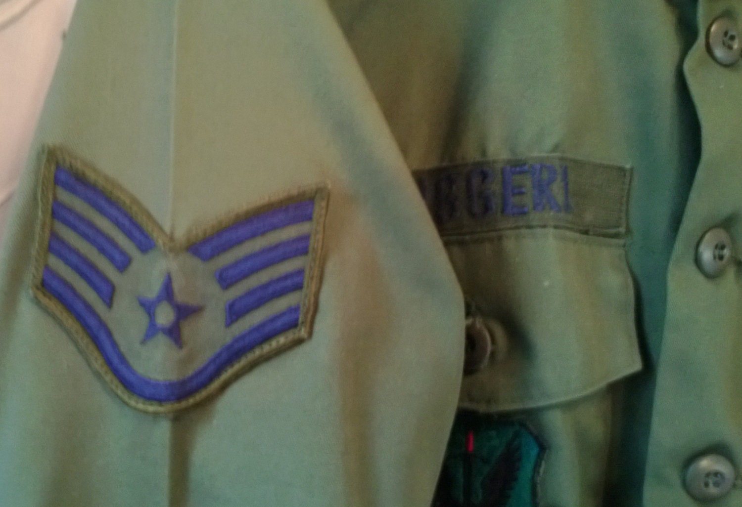 Vintage 1980's US Air Force Uniform Jacket Shirt Tactical | Etsy