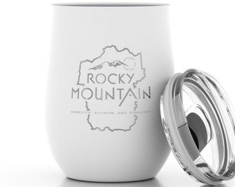 Rocky Mountain 12 oz Insulated Wine Tumbler