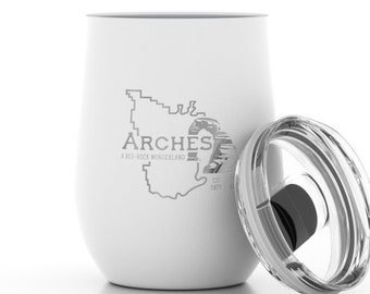 Arches 12 oz Insulated Wine Tumbler