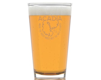 Acadia Pint Glass