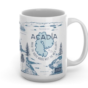 Acadia 15oz Ceramic Mug image 1