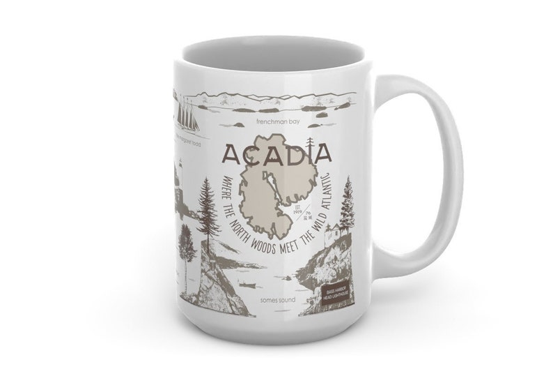 Acadia 15oz Ceramic Mug image 3