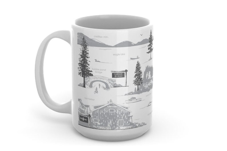 Acadia 15oz Ceramic Mug image 6