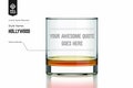 Custom Quote Map Rocks Glass | Personalized Rocks Glass | Custom Etched Whiskey Glass (11oz) | Engraved Bourbon Glass | Custom Glass Gift