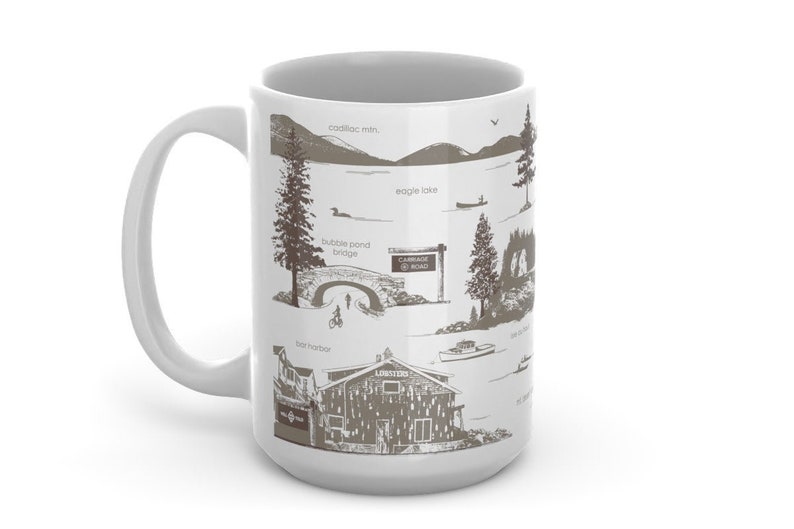 Acadia 15oz Ceramic Mug image 4