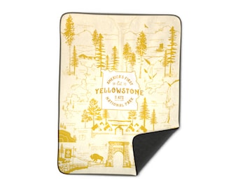 Yellowstone Fleece Blanket