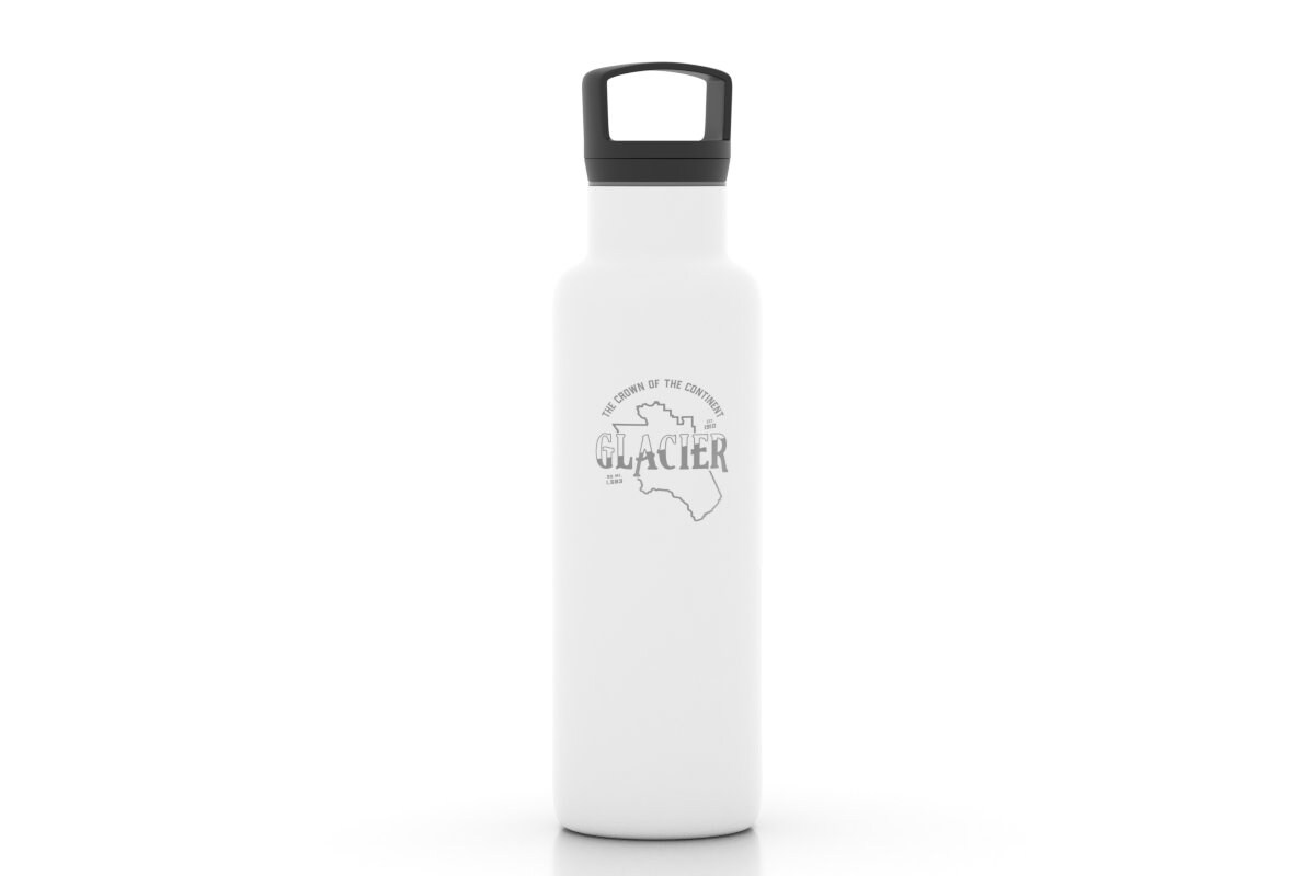 Stainless Steel Insulated Clean Water Bottle - Glacier
